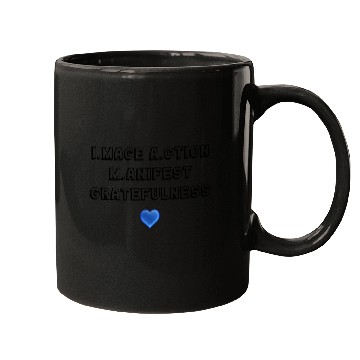 Discover I.mage A.ction M.anifest - Black #2 Mugs
