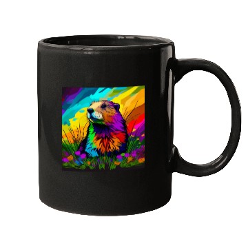Discover multicolor groundhog.groundhog day ,groundhog gift Mugs