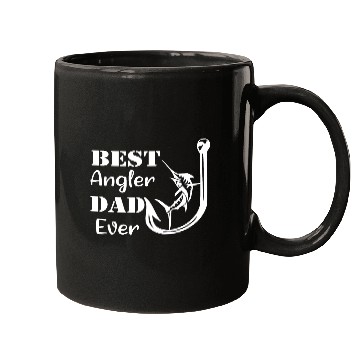 Discover Best Angler Dad Ever Mugs