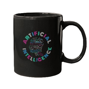Discover Artificial Intelligence AI Gift Mugs