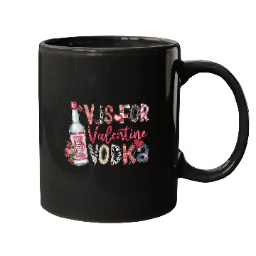 Discover V Is For Vodka Mugs Valentine Mugs Xoxo