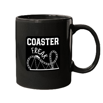 Discover Roller Coaster freak Mugs