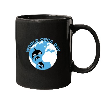 Discover World Orca Day Mugs