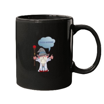 Discover Cheer for the Wizard - Pizza Wizzard Mugs