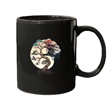 Discover Yin and Yang Bonsai Tree Mugs