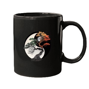 Discover Yin and Yang Bonsai Tree Mugs