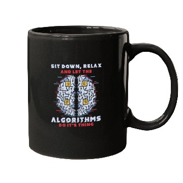 Discover Computer Algorithm Programmer Artificial Mugs