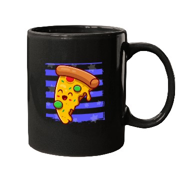 Discover Pizza Men's Mugs