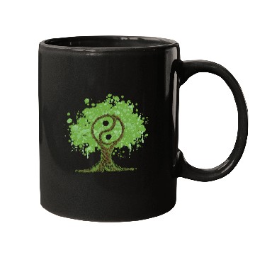 Discover Ying Yang Tree of Life Mugs