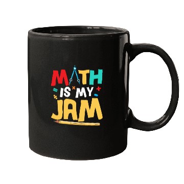 Discover Math Is My Jam Education Math Teacher Mugs