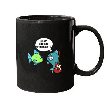 Discover Guitar German Black Humor Mugs