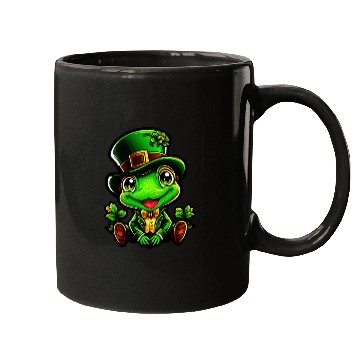 Discover Frog Spells On St. Patrick's Day Mugs