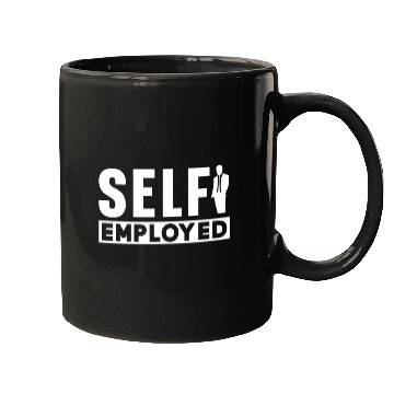 Discover Self Employed Job Work Freelancer Boss Mugs