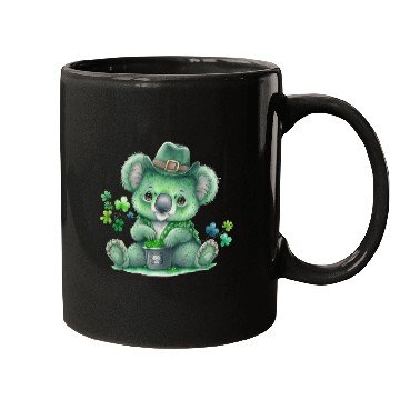 Discover St Patrick's Day Irish Funny Koala Saint Patrick Mugs