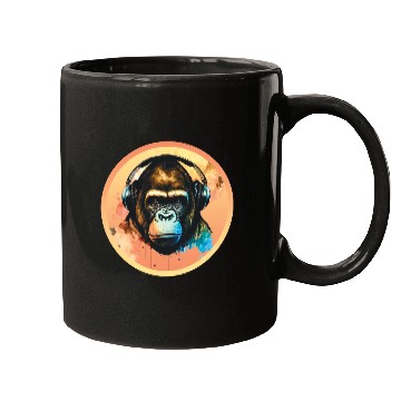 Discover Gorilla DJ Beat Mugs