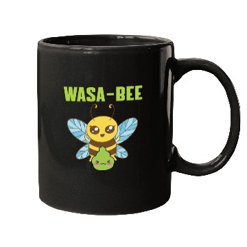Discover Cute Wasabi Bee Pun Mugs