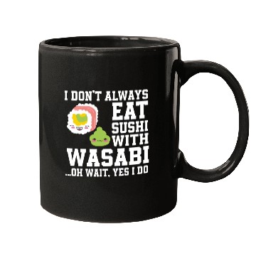 Discover Sushi And Wasabi Mugs