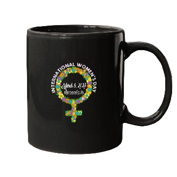 Discover Embrace Euity 2023 Theme for International Women's Mugs