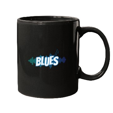 Discover Blues Music Genre Trumpet Jazz Mugs