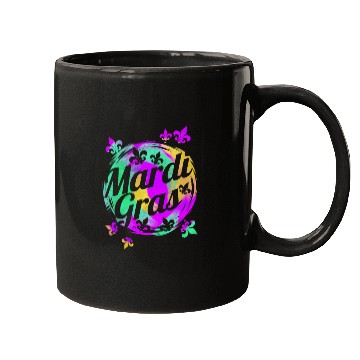 Discover Fleur De Lis Logo For Mardi Gras Mugs
