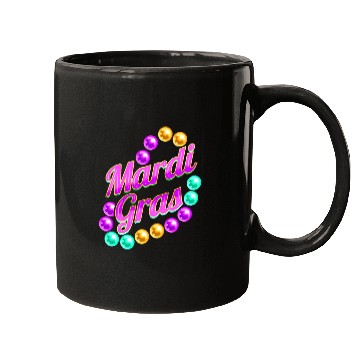 Discover Purple Lettering With Beads For Mardi Gras Mugs