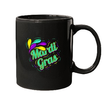 Discover Green Lettering For Mardi Gras Mugs