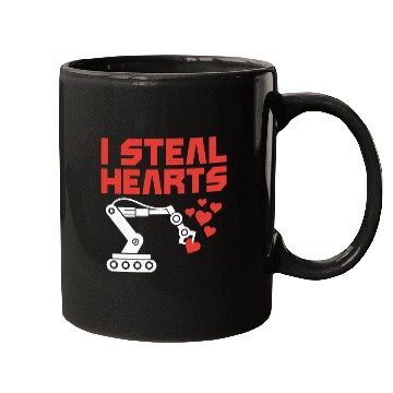 Discover Robot Robotics Engineer Valentines Mugs