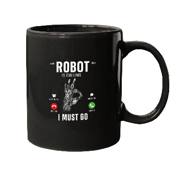 Discover Robot Robotics Engineer Phone Mugs