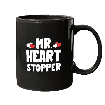 Discover Mr Heart Stopper Funny Boyfriend Valentine's Day Mugs