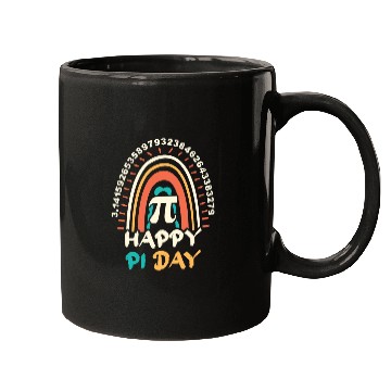 Discover Vintage Pi Math Holiday Mathematics Groovy Pi Day Mugs