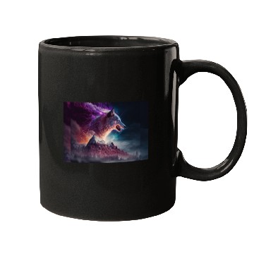 Discover Electric Mountain, Violet Skies, and a Luminous Wo Mugs