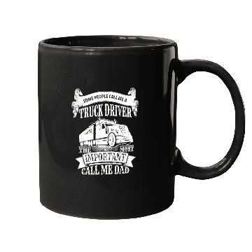 Discover Husband Dad Trucker Legend Mugs