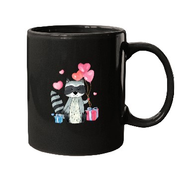 Discover Raccoon Valentine Gift Raccoon Owner Trash Panda Mugs