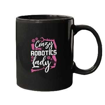 Discover Robot Robotics Engineer Female Mugs