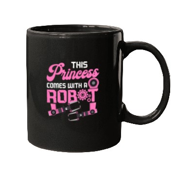 Discover Robot Robotics Engineer Female Mugs