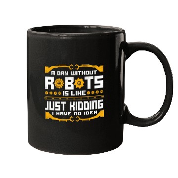 Discover Robot Robotics Engineer Vintage A Mugs
