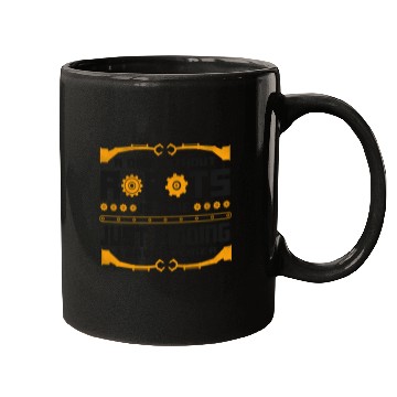 Discover Robot Robotics Engineer Vintage A Mugs