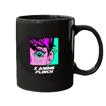 Discover I Anime Flinch Funny Japanese Humor Japan Kawaii A Mugs