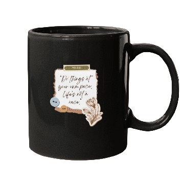 Discover LIFE IS NOT A RACE Mugs