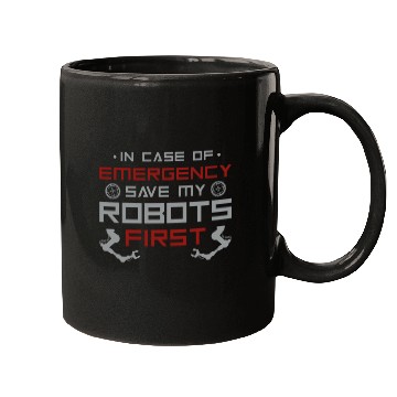 Discover Robot Robotics Engineer In Case Of Mugs