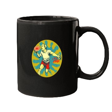 Discover Ultimate Frisbee Retirement Appreciation Pop Art Mugs
