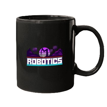 Discover Robot Robotics Engineer Retro Mugs