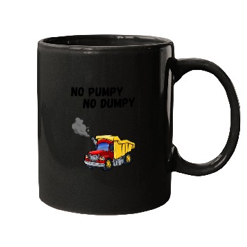Discover Dump Truck Pump Cover Mugs