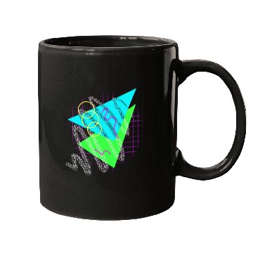Discover 90's Neon Shapes Mugs