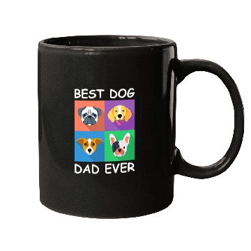 Discover Best Dog Dad Ever Mugs