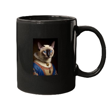 Discover Siamese Cat Breed Portrait Royal Renaissance Anima Mugs