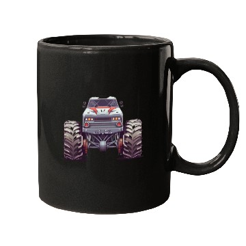 Discover Monster Truck Vintage Mugs