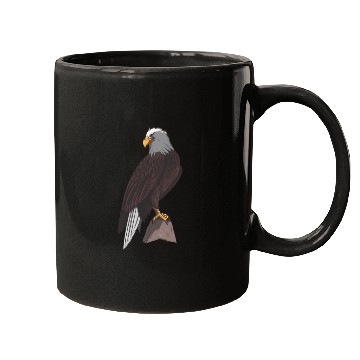 Discover Eagle flying perching Mugs