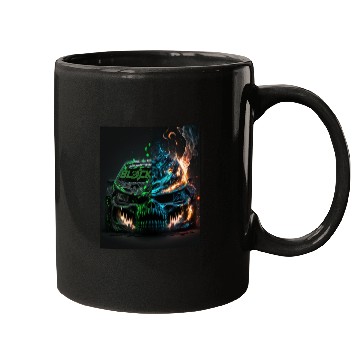 Discover Racing Skulls Ken block Mugs