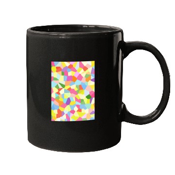 Discover Bright Colored Crystals. Crystal Pattern Mugs